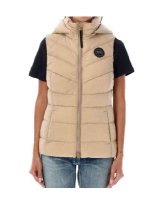 Canada Goose Natural Clair Logo Patch Gilet