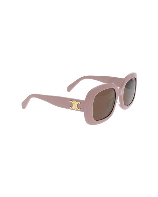 Céline Multicolor Logo Sunglasses