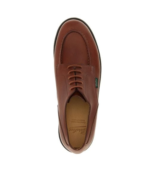 Paraboot Brown 'Lis' Derbies for men