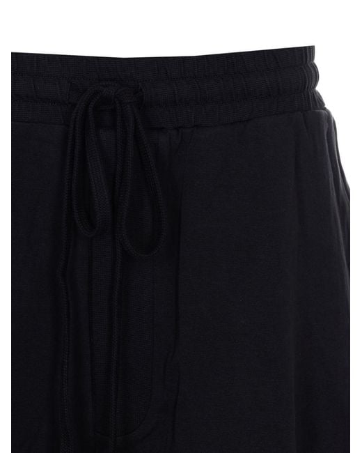 Thom Krom Blue Drawstring Shorts for men
