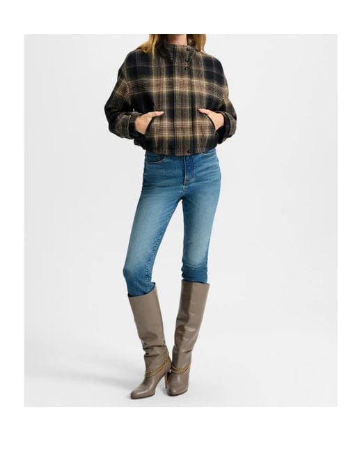 Veronica Beard Brown Coll Jackets Multicolour