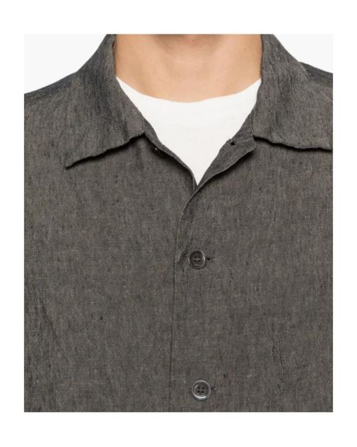 Barena Gray Pocket Button Shirt for men