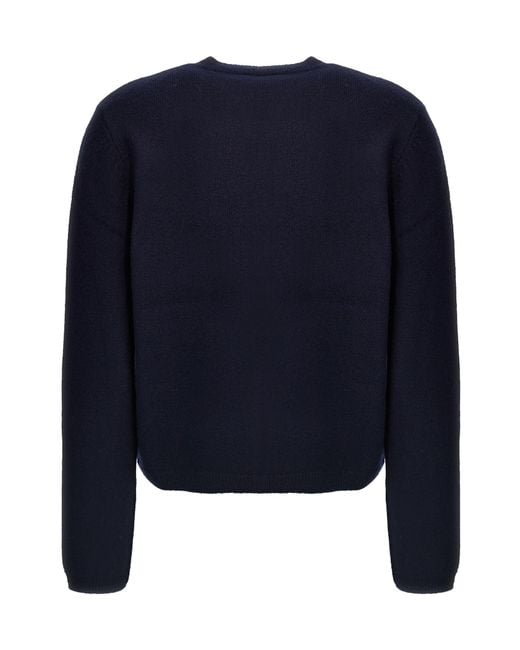 A.P.C. Blue Mila Button-Up Knitted Cardigan