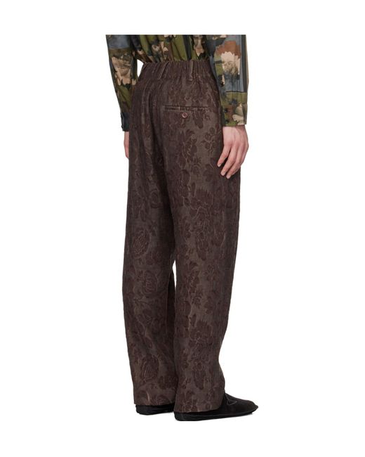 Uma Wang Gray Paxton Pants for men