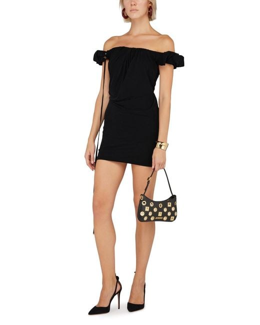 Jacquemus Black Short Dress