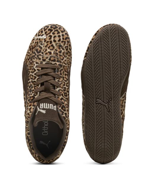 PUMA Brown Speedcat Low-Top Sneakers
