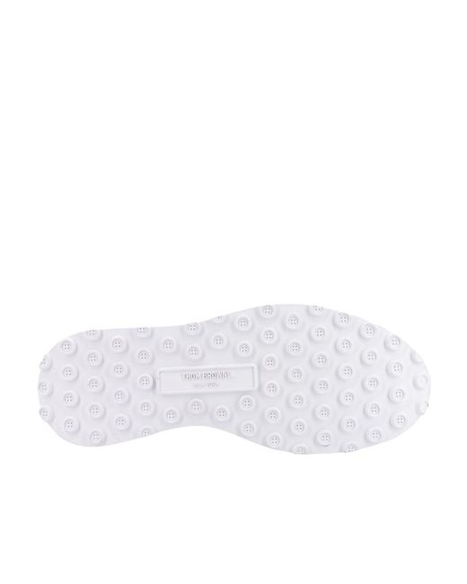 Thom Browne White Longwing Brogue Lace-Up Shoes for men