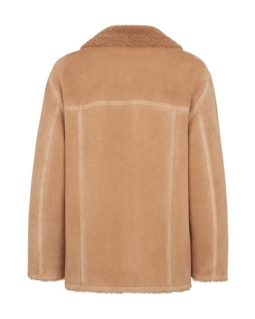 Fendi Brown Light Sheepskin Blouson for men
