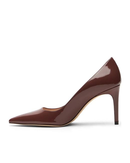 Stuart Weitzman Brown Stuart Power Pump 85