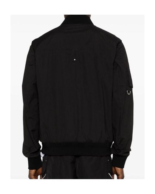 Moose Knuckles Black Courville Bomber Jacket for men