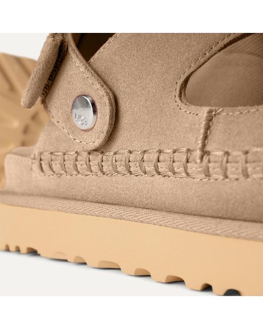 Ugg Natural Goldenstar Glide Sandals