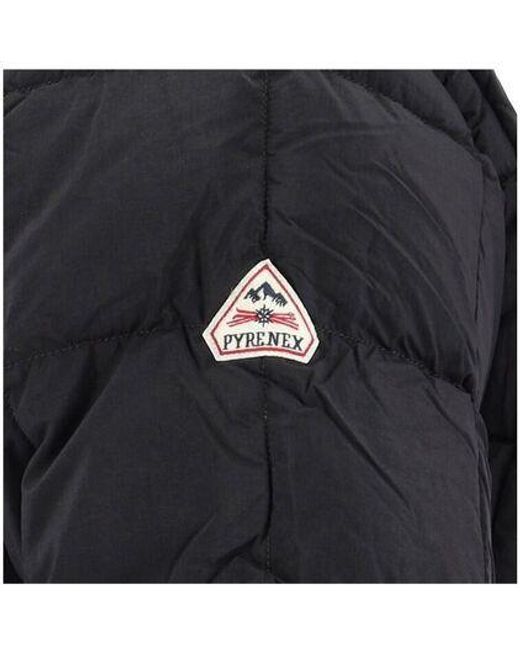 Pyrenex Black Flight Long-Sleeved Down Jacket for men