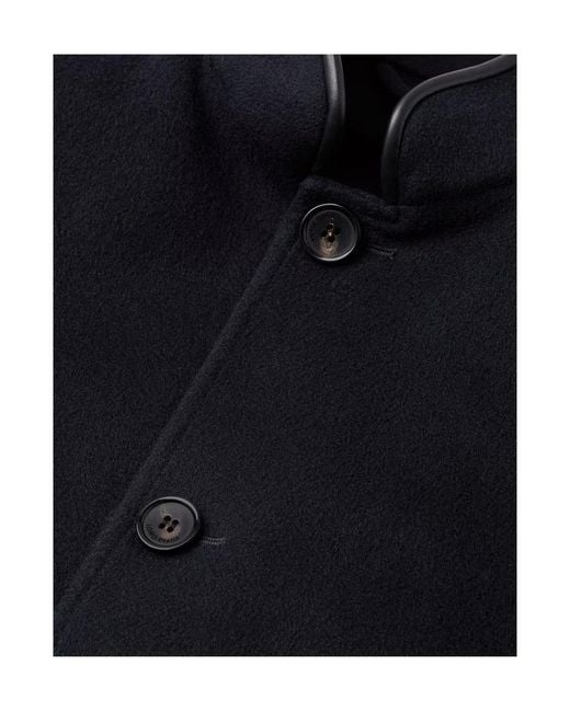 Loro Piana Blue Spagna Button-Fastening Patch-Pocket Jacket for men