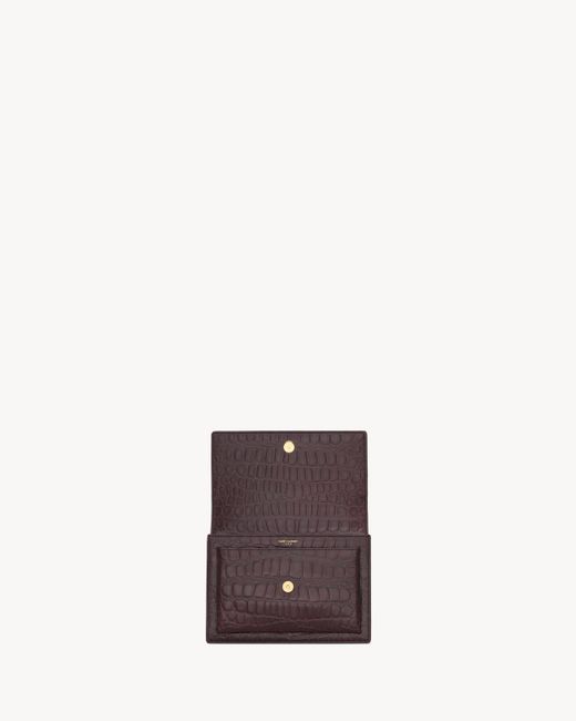 Saint Laurent White Sunset Medium