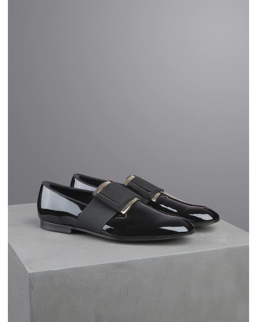 Roger Vivier Black Tuxedo Loafers for men