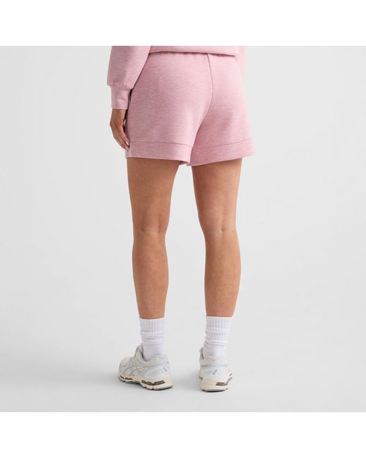 Varley Pink Drawstring Athletic Shorts