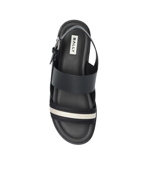Bally Black Grovery Sandals for men
