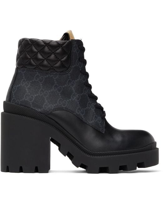 Gucci Black (Wmns) Gg Ankle Boot