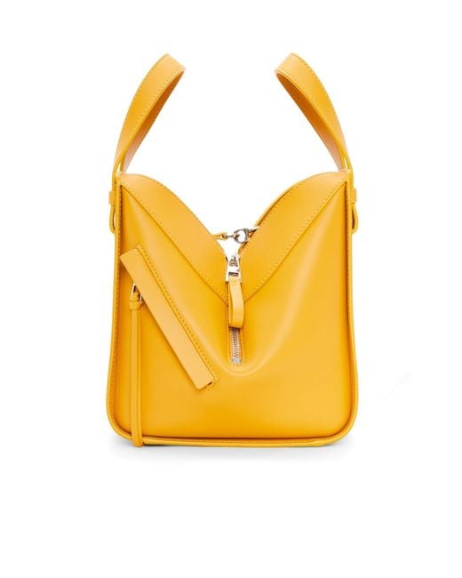 Loewe Yellow Compact Hammock Bag