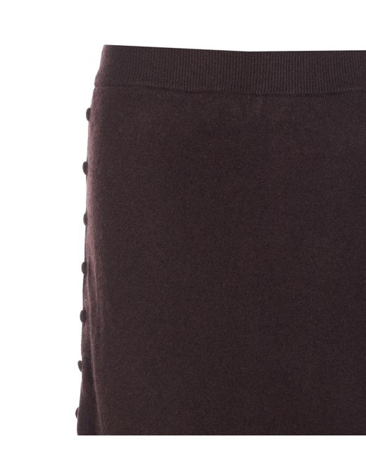 Lisa Yang Purple Double-Layered Pants