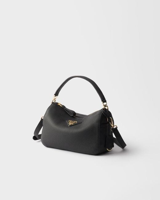 Prada Black Zip-Up Handbag