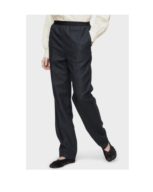Maison Margiela Black Straight-Leg Trousers