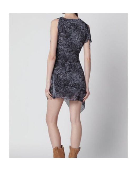 Isabel Marant Blue Patterned Skirt