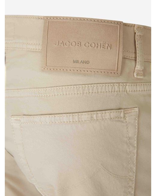 Jacob Cohen Natural Bard Relaxed Straight Jeans for men