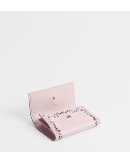 Dior Pink Iviera Glycine Wallet
