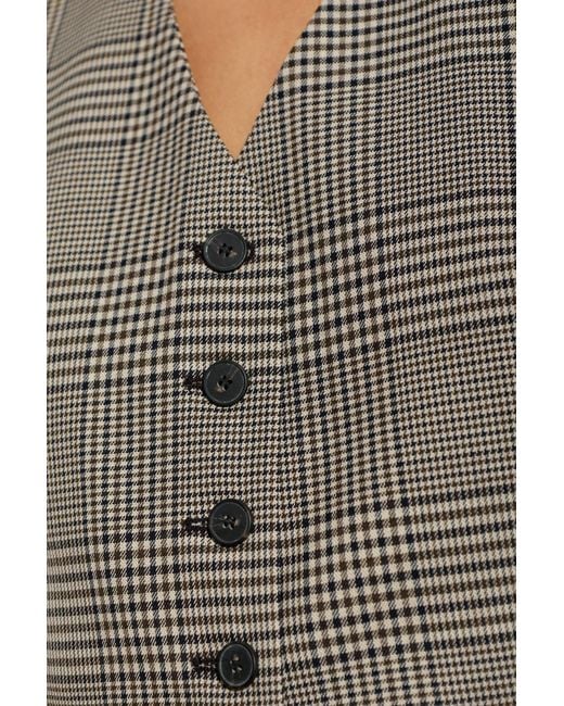 IRO Gray V-Neck Vest