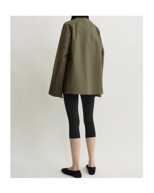 Totême Green Totême Summer Country Pocket Detailed Jacket