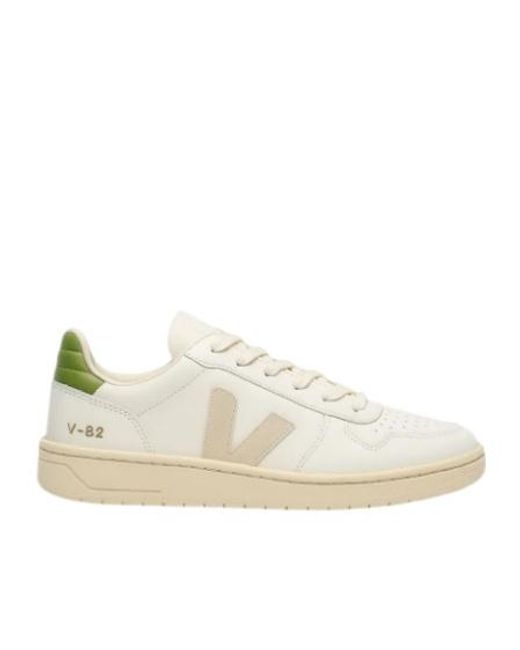 Veja White V-82 Ii Low-Top Sneakers