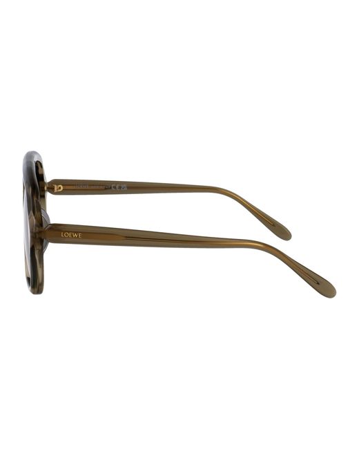 Loewe Multicolor Aviator Frame Sunglasses