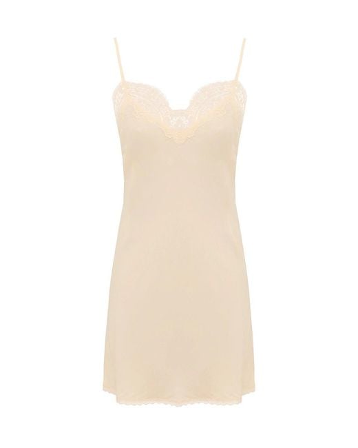 Zimmermann Natural Valiant Panelled Wrap Mini Dress