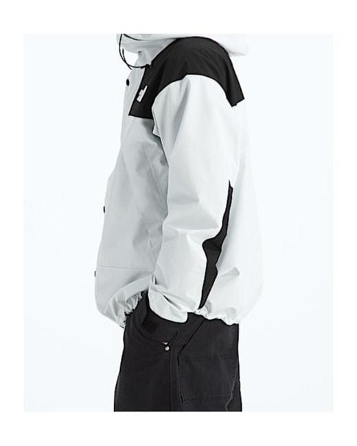 The North Face White Panelled Hooded Jacket for men