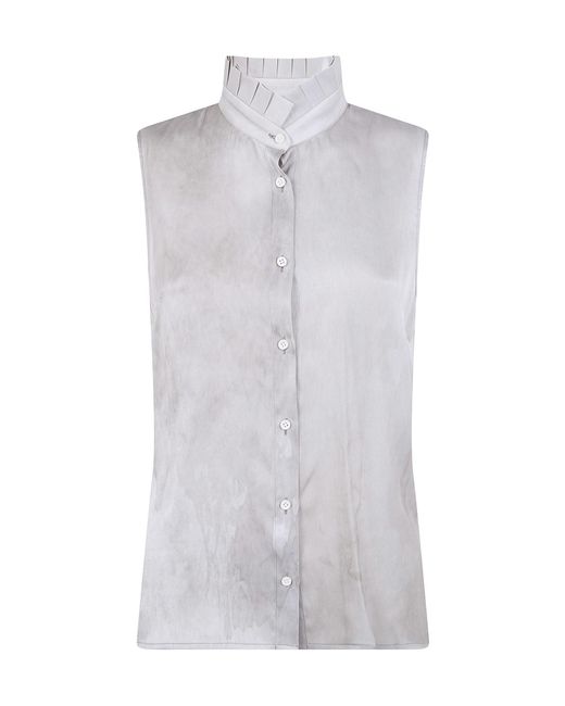 Uma Wang White 'Tina' Top