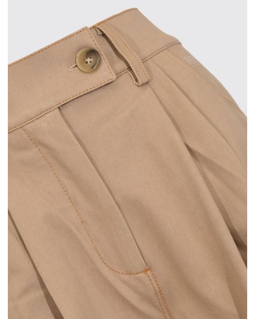 Max Mara Natural Casual Pants With Belt Loops