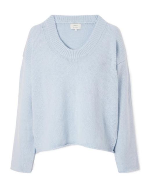 Loulou de Saison Blue Cashmere Sweater