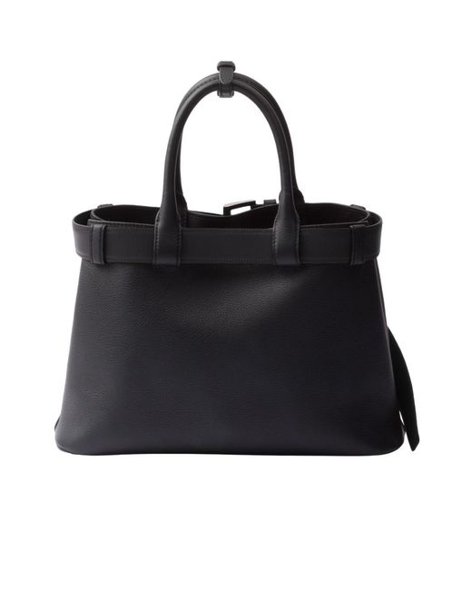 Prada Black Open-Top Medium Handbag