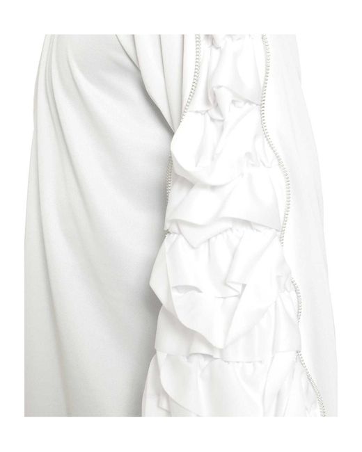 Comme des Garçons White Long-Sleeve T-Shirt for men