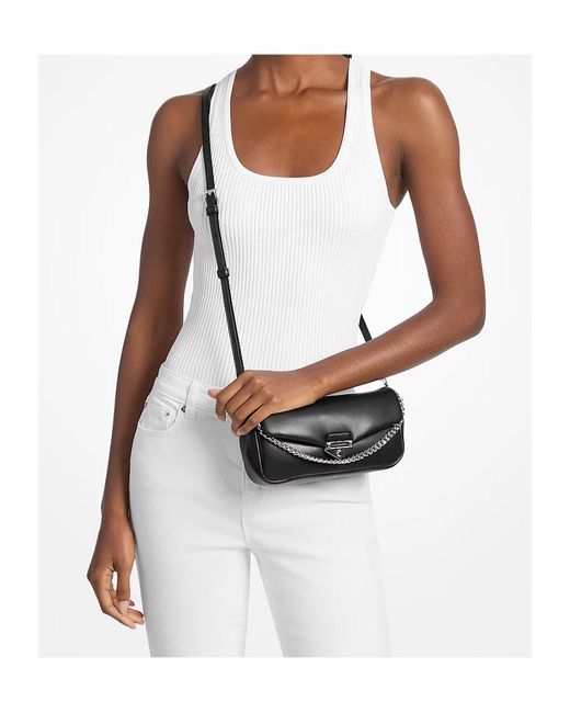 Michael Kors Black Soho Small Convertible Crossbody Bag