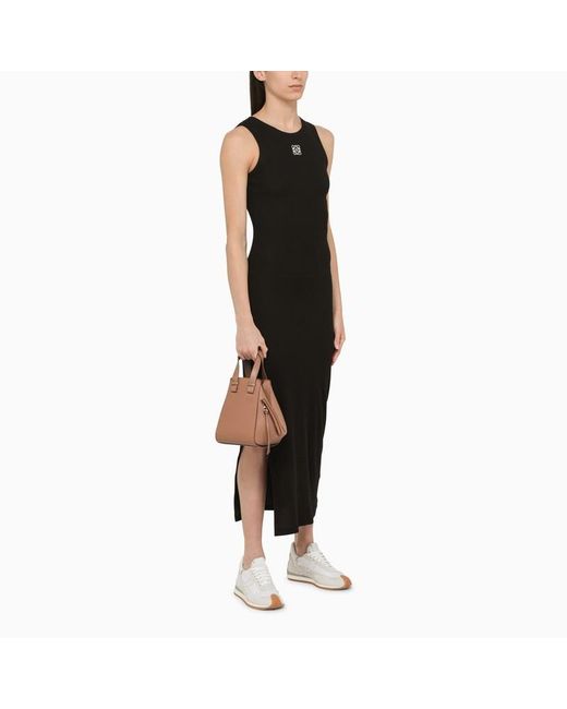 Loewe Brown Compact Hammock Bag