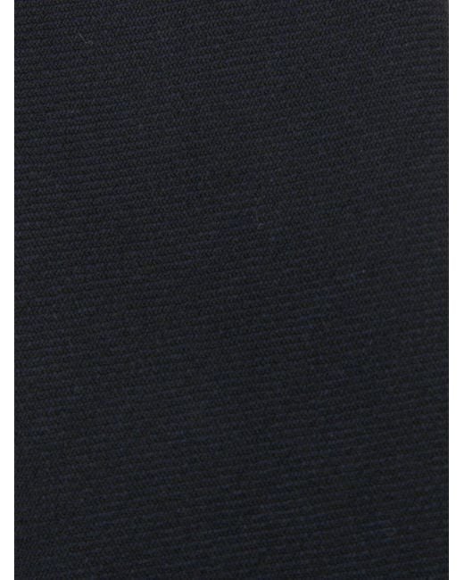 Thom Browne Black Classic Pointed Tie for men