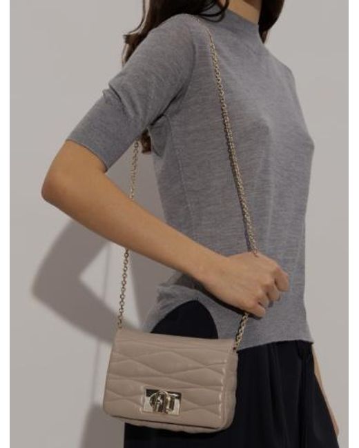 Furla Natural 1927 Mini Shoulder Bag
