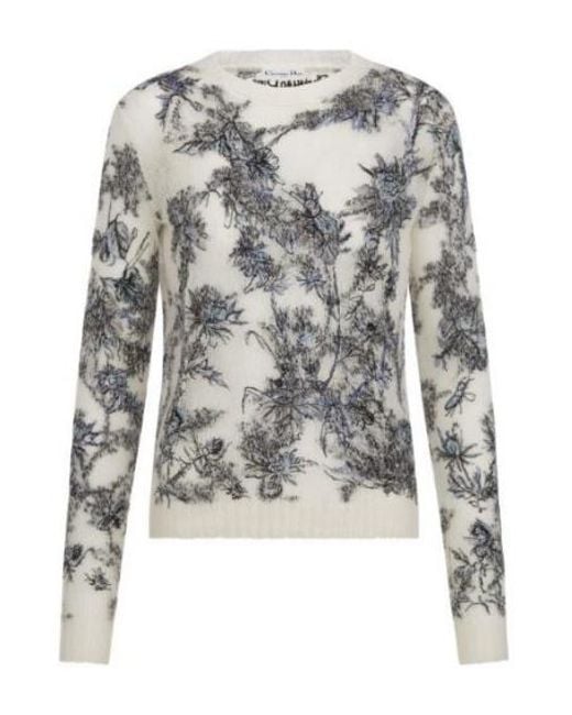 Dior Multicolor Embroidered Sweater