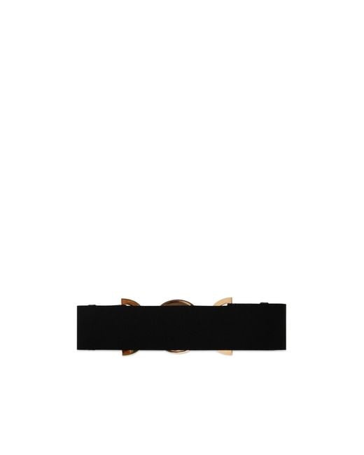 Versace White Medusa '95 Elasticated Band Belt