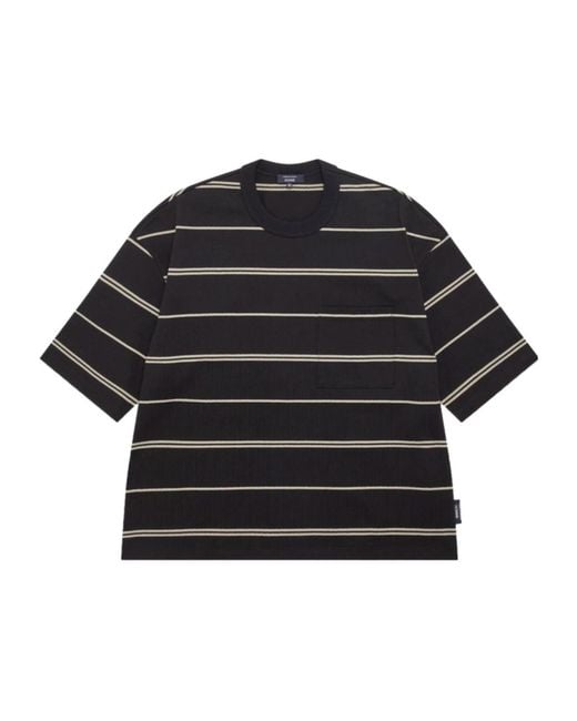Comme des Garçons Black Striped T-Shirt for men