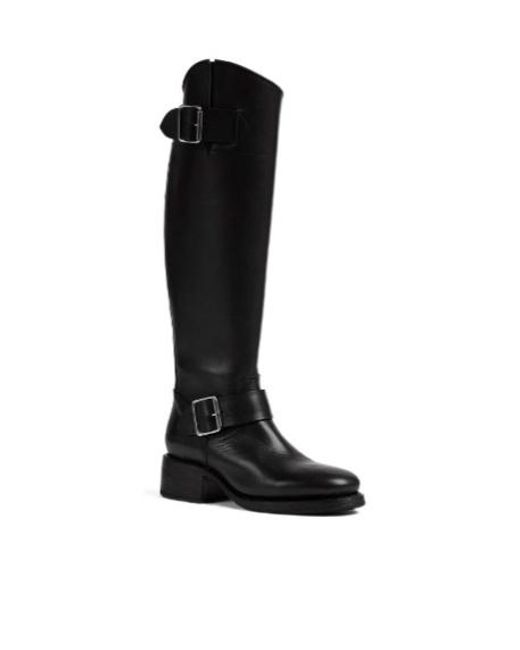 DSquared² Black Heeled Slip-On Boots