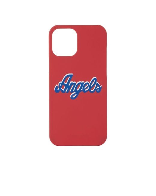 Palm Angels Red Iphone 12 Pro Max Mobile Phone Case for men