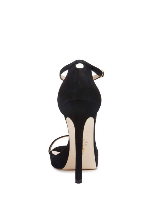 Stuart Weitzman Black Nudist Disco